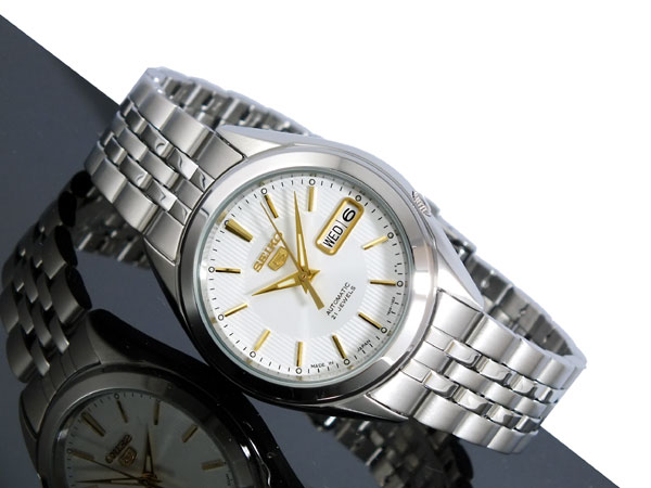 AAA net shop: Self-winding watch men watch SNKL17J1 white X silver ...