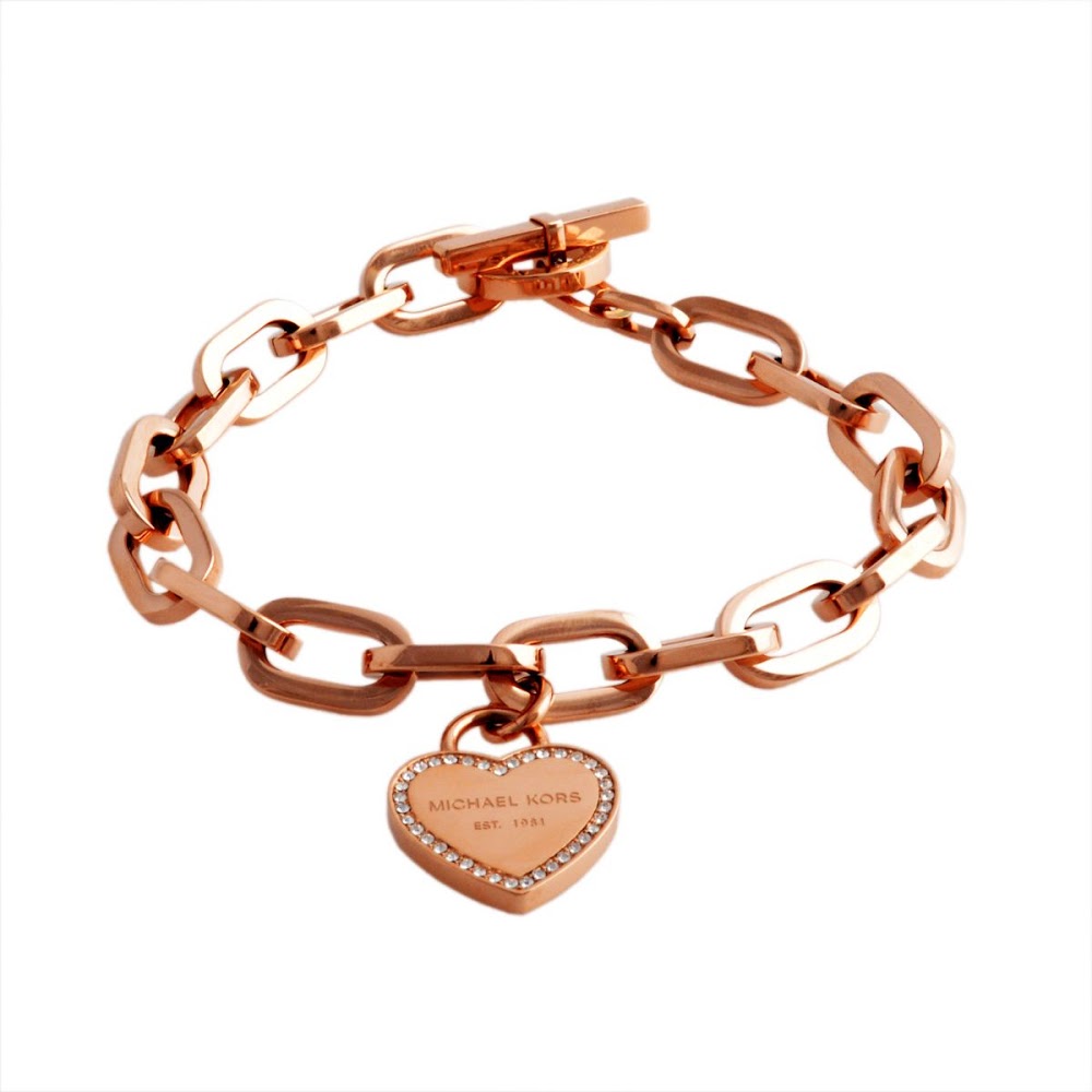 michael kors bracelet with heart