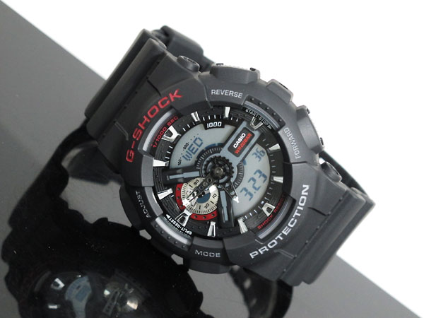 casio g shock ga 110 black