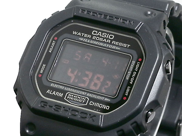 楽天市場 カシオ Casio Gショック G Shock 逆輸入 デジタル 腕時計 マットブラック レッドアイ Dw 5600ms 1 メンズ ａａａ ｎｅｔ ｓｈｏｐ