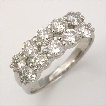 プラチナ(Pt900) ダイヤモンド スイートテン リング 1.4カラット typeAA 送料無料|アーアゼロワン JEWELRY