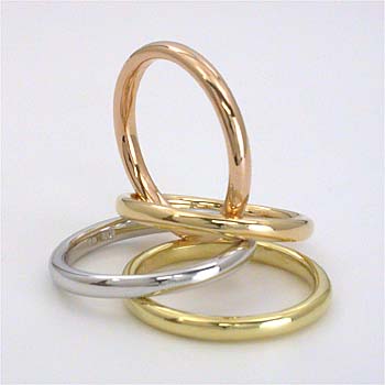 ファッションリング　18金　フォーカラーリング　(カラーをお選びください)｜アーアゼロワン　JEWELRY