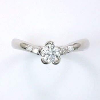 ダイヤモンドリング　0.3ｃｔ　PT900天然ダイヤリングtypeAA｜アーアゼロワン　JEWELRY