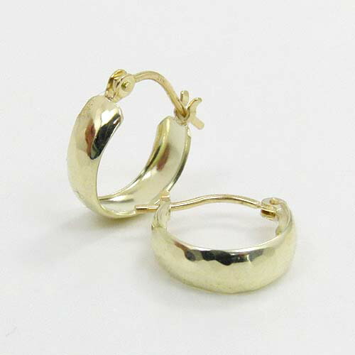 最短翌日 クーポンで大割引 14金ゴールド(K14)　遮断式　ピアス（外径11mm）｜アーアゼロワン　JEWELRY