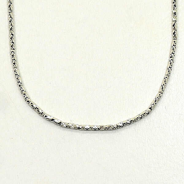 楽天市場】シャンデリアカットボール ネックレス Pt850 幅3mm 50cm