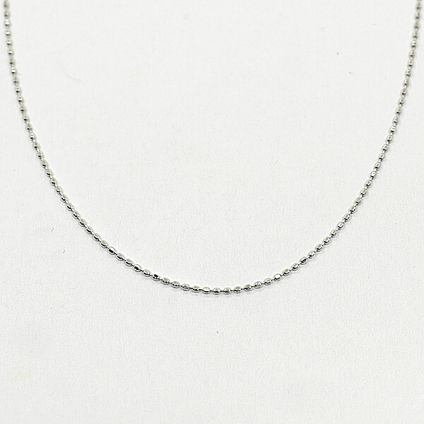 楽天市場】ネックレス チェーン カットボール 長さ45cm 太さ1.2mm