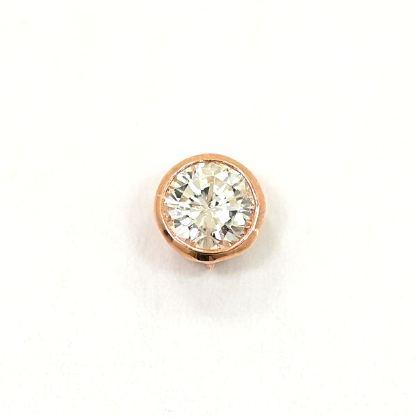 ダイヤモンド　ペンダント　トップ　0.33カラット　10金ピンクゴールド　天然ダイヤ0.33ct　(I1クラリティIカラー)　ペンダントトップ｜アーアゼロワン　JEWELRY 27,170円