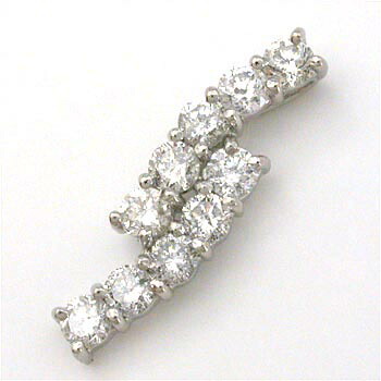 数量限定 ペンダントトップ PT900天然ダイヤ0.5ct ペンダントヘッド