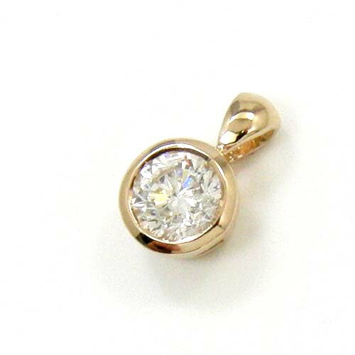 最短翌日 クーポンで大割引 ダイヤモンド　ペンダント　18金ピンクゴールド 天然ダイヤ　0.3ct　ペンダントヘッド　(VS2・K/簡易鑑定カード付)｜アーアゼロワン　JEWELRY