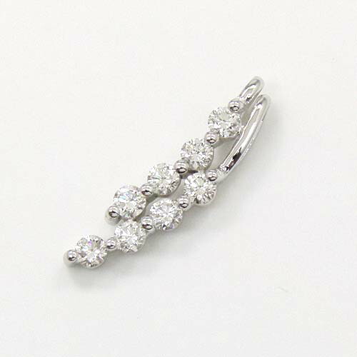 Pt900　天然ダイヤ0.8ct(SI2クラリティ　Iカラー) ペンダント ヘッド