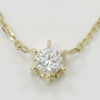 K18 天然ダイヤ0.15ctネックレス|アーアゼロワン JEWELRY