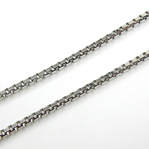 ８０センチ　プラチナ850（PT850） ベネチアン１ミリ　ネックレス (幅1mm・長さ80cm/長さ調整可能・ハートパーツ）約７グラム 送料無料 98,010円