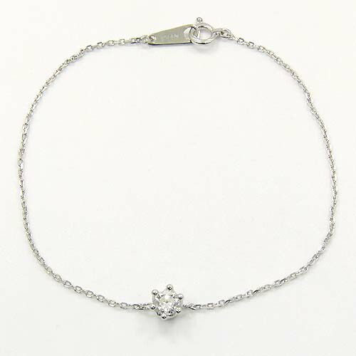 ダイヤモンドブレスレット　PT900　天然ダイヤAA　0.23ctブレスレット　(全長17cm)｜アーアゼロワン　JEWELRY