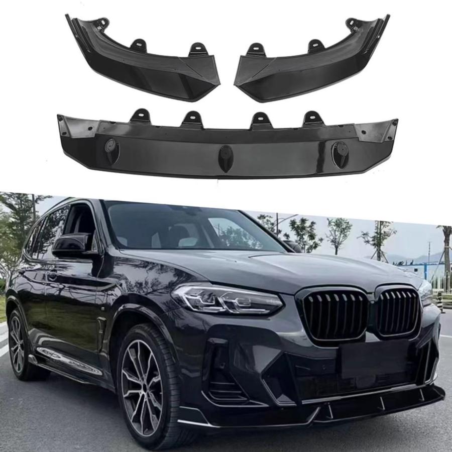 BMW X3 G01 2022-2024年式 フロントリップスポイラー フロントスポイラー フロントバンパー｜Ａ＆Ｅ