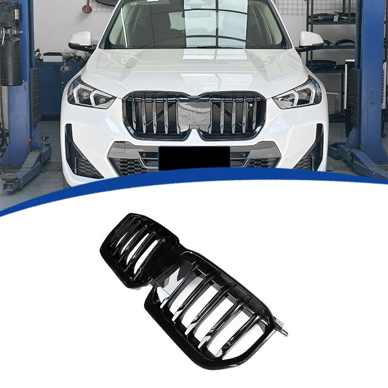 BMW X1 U11 2023-2025年式 フロントバンパーグリルカバー フロントグリル フロントグリルガーニッシュ