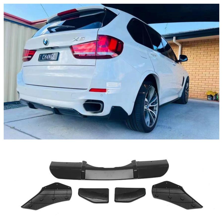 Ａ＆ＥBMW X5 F15 2013~2019年式 リアリップガーニッシュ リアリップスポイラー リアアンダースポイラー 外装 カスタムパーツ ドレスアップ スポーティー 高級感 空力性能向上 簡単取付｜Ａ＆Ｅ 25,487円