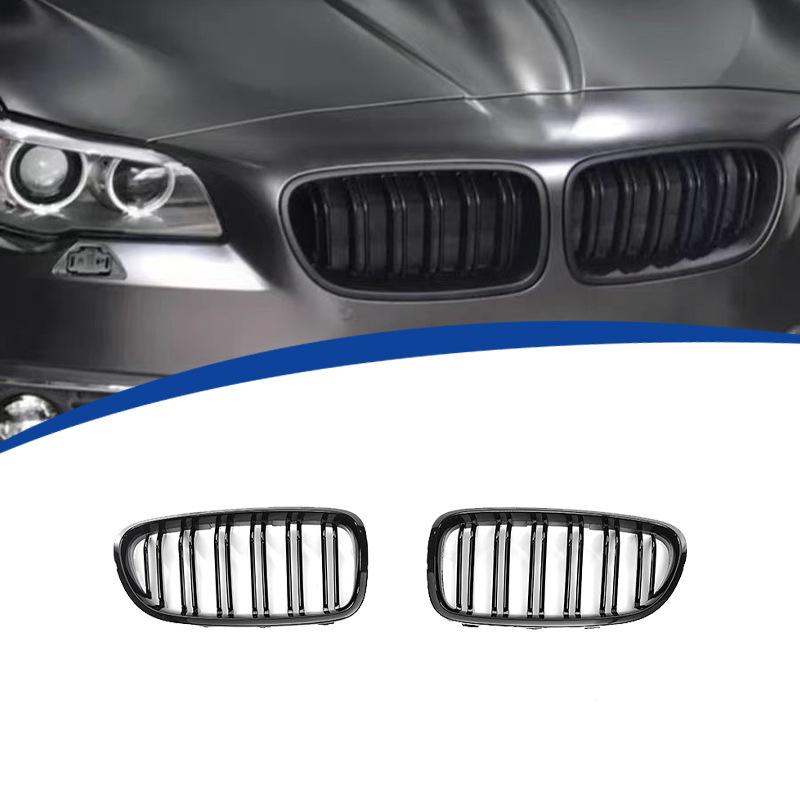 Ａ＆ＥBMW 5シリーズ F10 2013~2016年式 フロントグリルカバー フロントグリルガーニッシュ フロントバンパーグリルカバー キドニーグリル 外装 カスタムパーツ ドレスアップ 高級感 スポーティー 簡単取付｜Ａ＆Ｅ