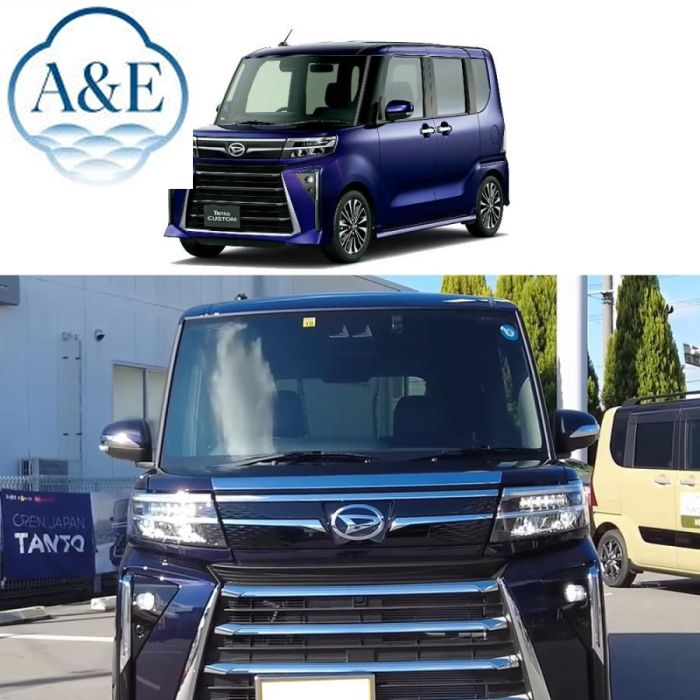Ａ＆Ｅダイハツ タント 23年式 専用 カスタム フロントカバー エンジン用 メッキ 明るいストリップ装飾パッチ 外装アクセサリー ドレスアップ 高級感アップ 簡単取付｜Ａ＆Ｅ