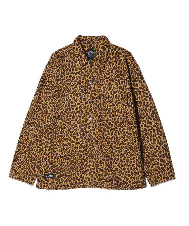 【MANASTASH】MANASTASH/マナスタッシュ/HEMP TWILL JKT LEPOARD