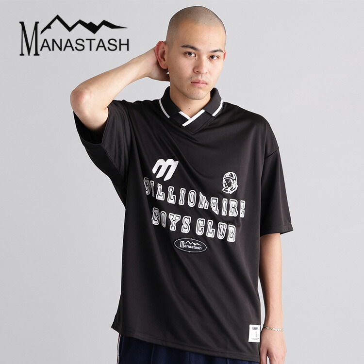 【MANASTASH】MANASTASHxBILLIONAIRE BOYS CLUB/ビリオネア・ボーイズ・クラブ/BBC MANA GAME SHIRT