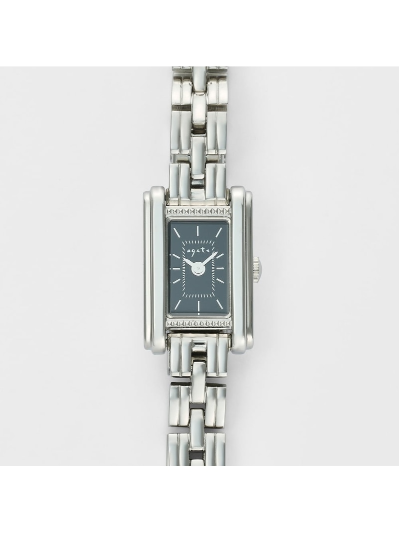 楽天市場】スクエアフェイスジュエリーウォッチ 【AGETE15SV2時計