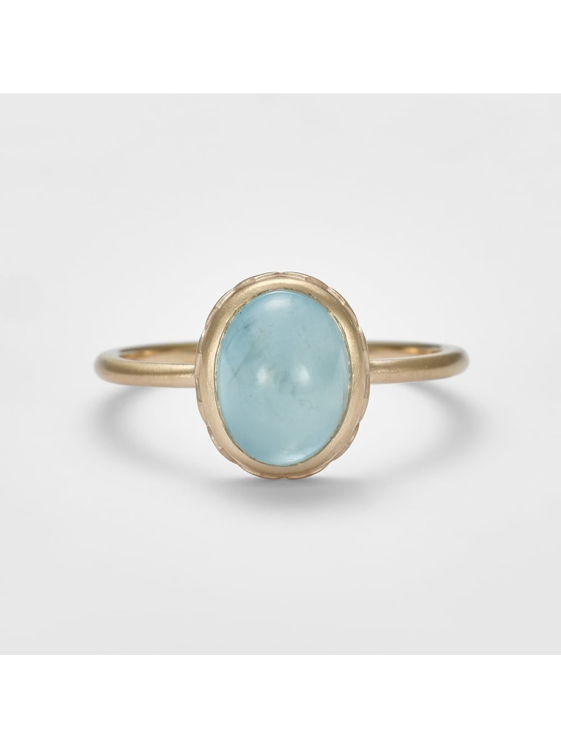 楽天市場】K10アクアマリンリング agete アガット アクセサリー