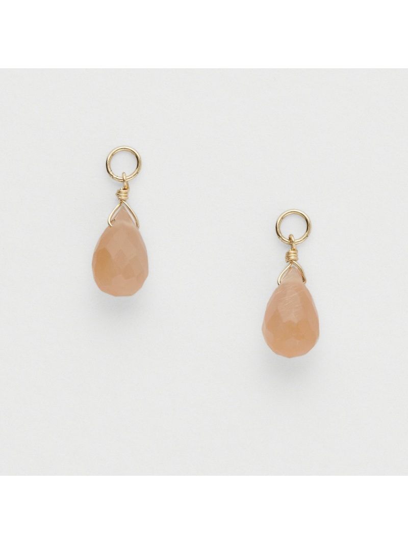 最終価格 美品 agete アガット チャーム アマゾナイト 楽天市場】K10アマゾナイトピアスチャーム agete アガット