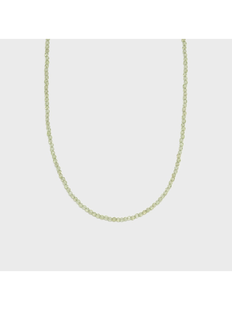 K10ペリドットネックレス NOJESS ノジェス アクセサリー・腕時計 ネックレス グリーン【送料無料】[ Fashion]