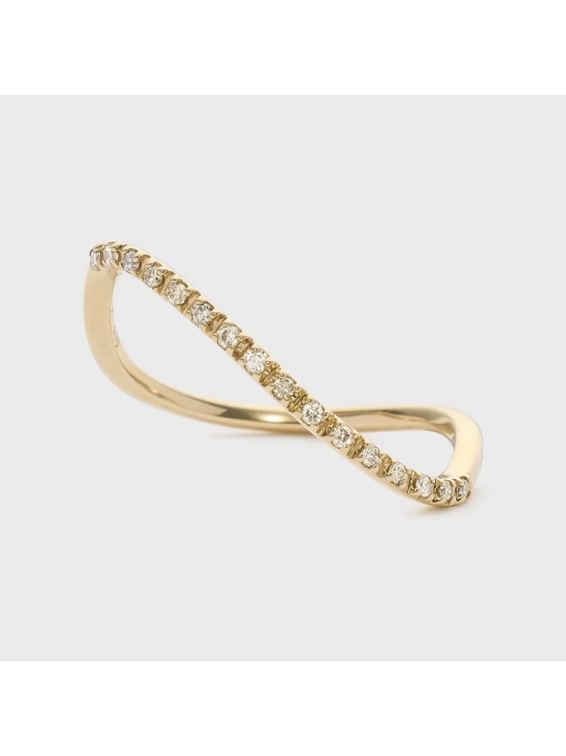 【SAORIさんご着用】K10ダイヤモンドリング NOJESS ノジェス アクセサリー・腕時計 リング・指輪【送料無料】[ Fashion]｜agete／NOJESS店