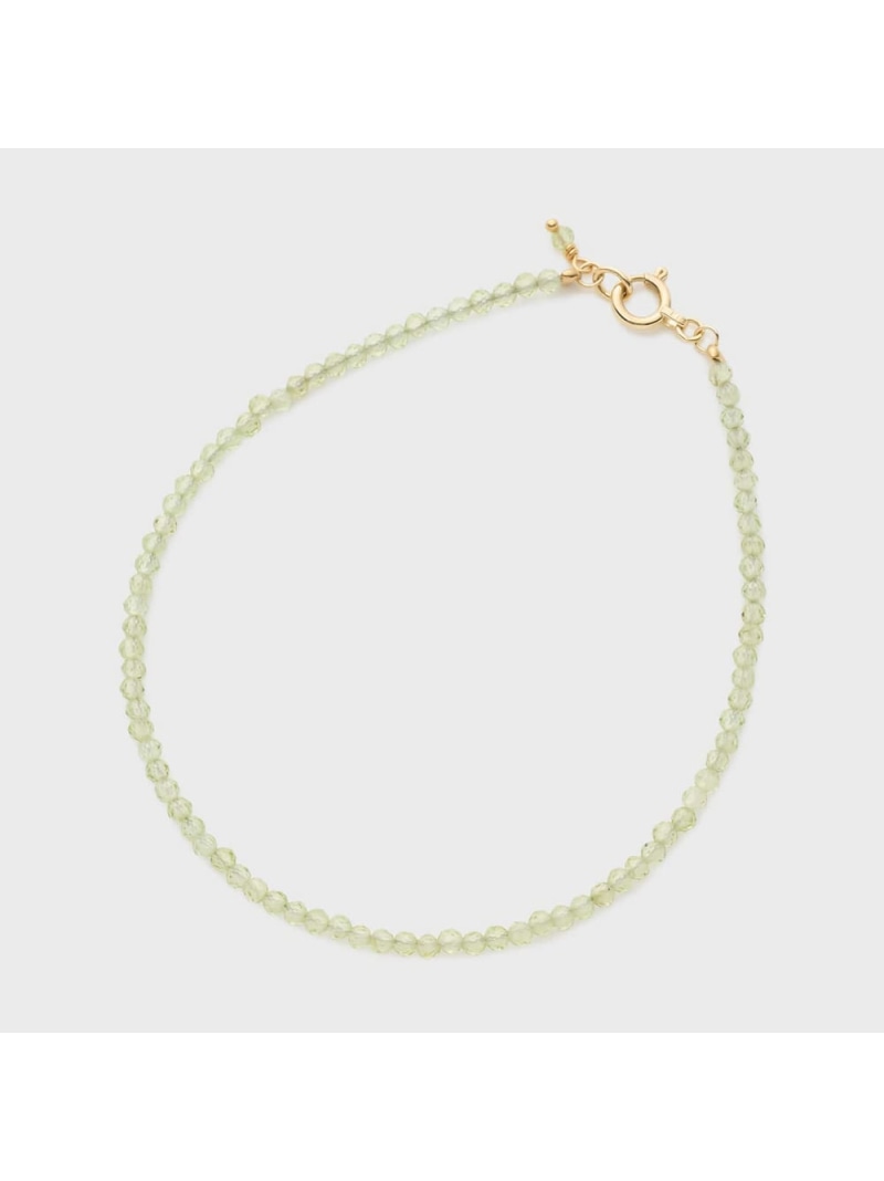 K10ペリドットブレスレット NOJESS ノジェス アクセサリー・腕時計 ブレスレット・バングル グリーン【送料無料】[ Fashion]