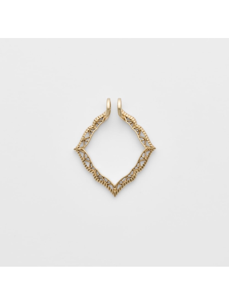 楽天市場】K10クォーツ/シェルピアスチャーム agete アガット