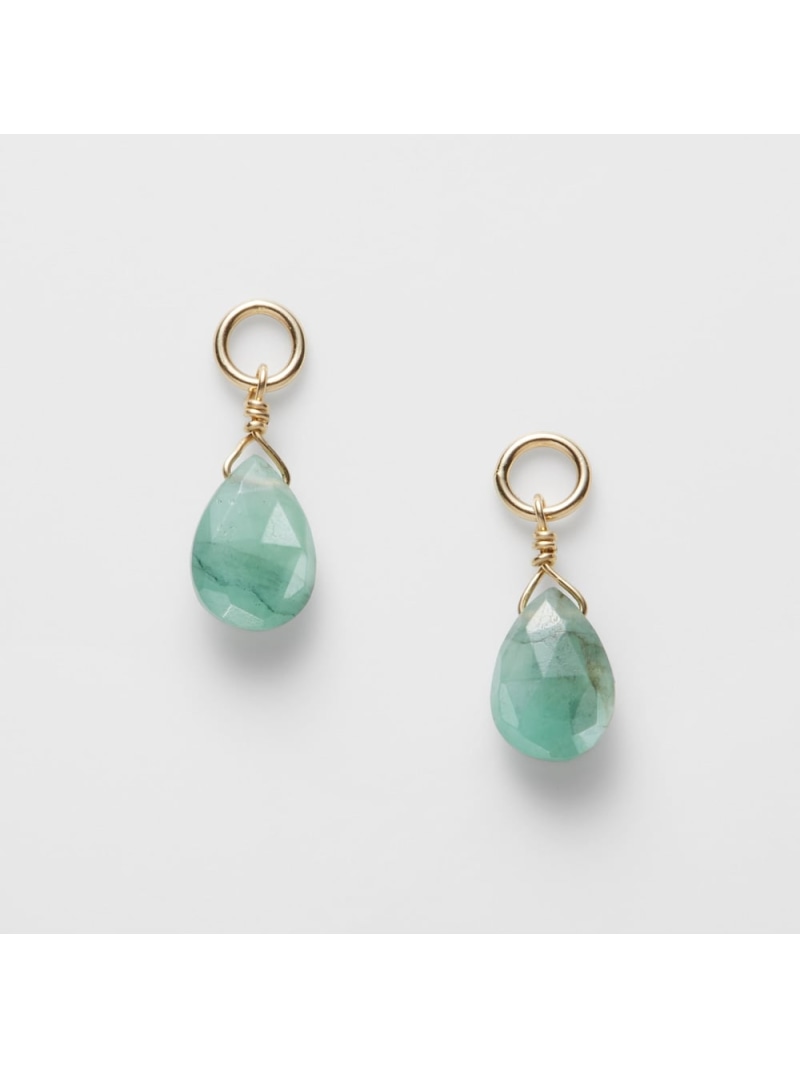 楽天市場】K10アイオライトピアスチャーム agete アガット