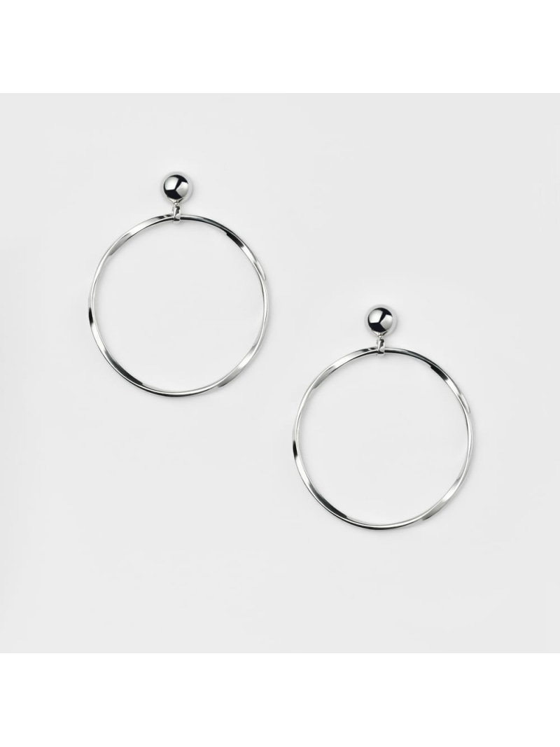 楽天市場】シルバーコインモチーフスタッズピアス agete アガット