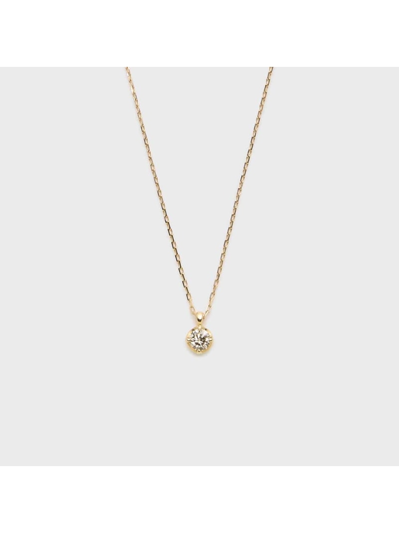 K10ダイヤモンドネックレス(0.08ct) NOJESS ノジェス アクセサリー・腕時計 ネックレス【送料無料】[ Fashion]
