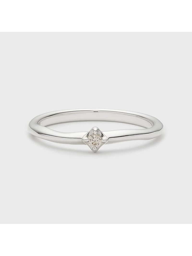 シルバーダイヤモンドリング(0.03ct) NOJESS ノジェス アクセサリー・腕時計 リング・指輪 シルバー【送料無料】[ Fashion]