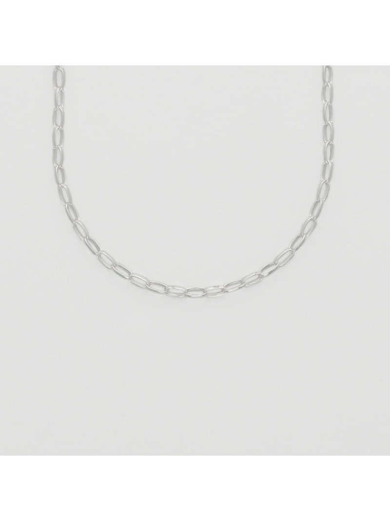 シルバーチェーンネックレス(38cm) NOJESS ノジェス アクセサリー・腕時計 ネックレス シルバー【送料無料】[ Fashion]
