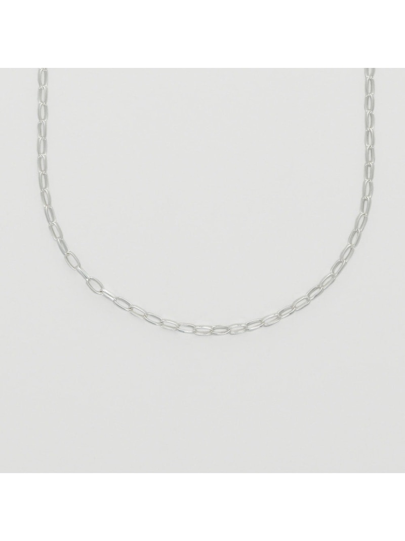 シルバーチェーンネックレス(50cm) NOJESS ノジェス アクセサリー・腕時計 ネックレス シルバー【送料無料】[ Fashion] 8,140円