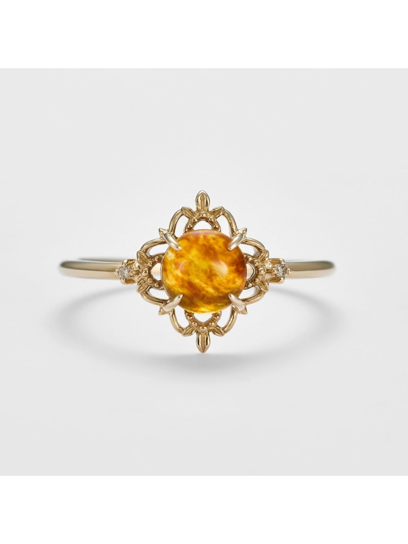 楽天市場】K10ムーンストーンリング agete アガット アクセサリー