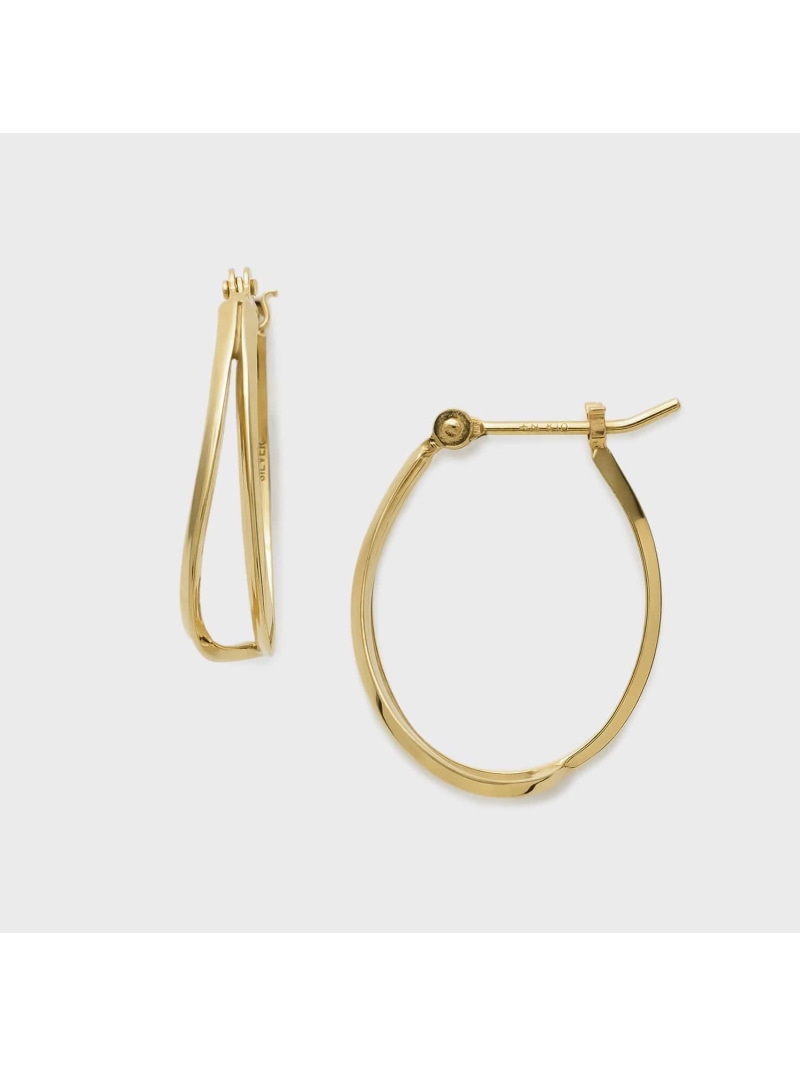 Nojess イエローゴールドピアス 楽天市場】ゴールドピアス NOJESS ノジェス アクセサリー