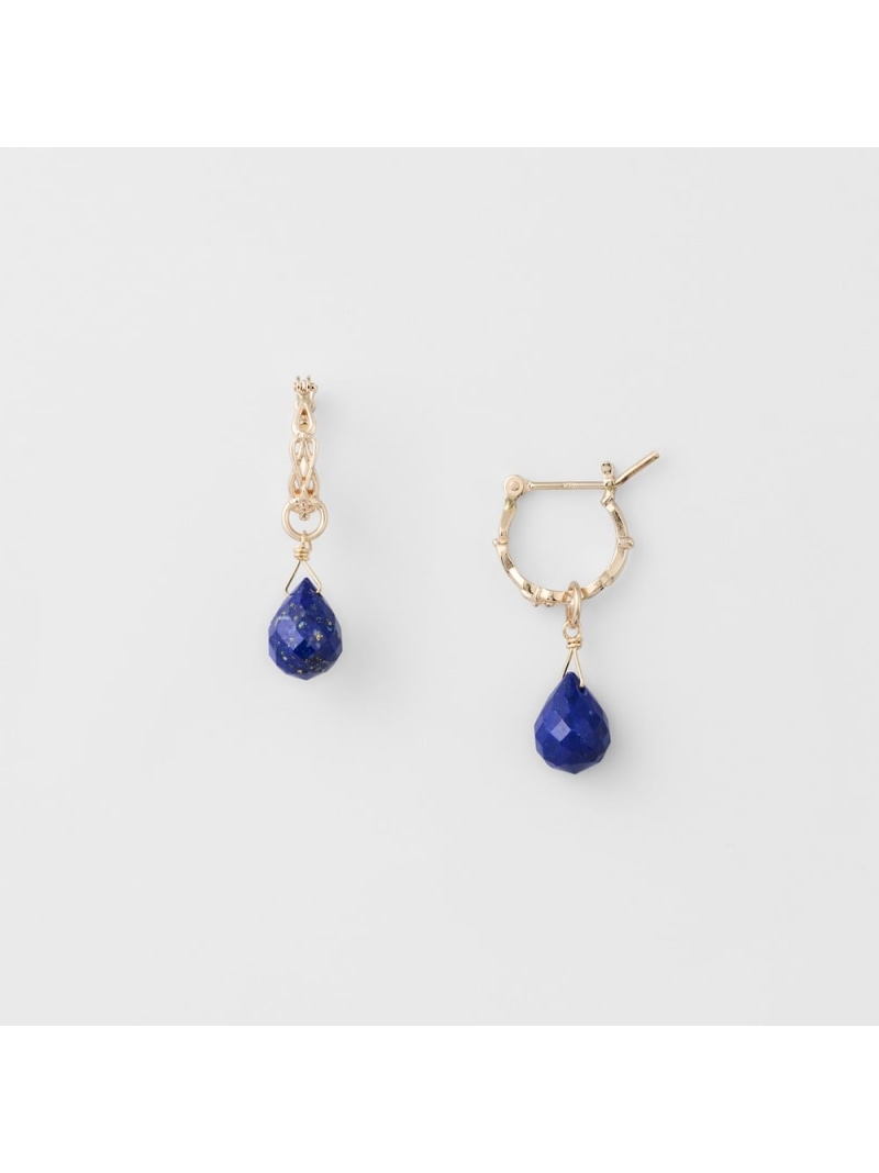 アガット agete k10　アイオライト　ピアスチャーム Amazon | [アガット] K10アイオライトピアスチャーム