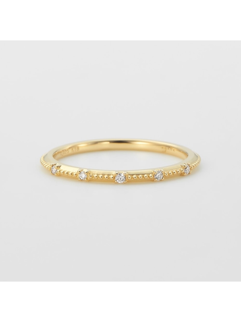 楽天市場】【ギフト品質】アガット agete ピンキーリング 指輪 3P