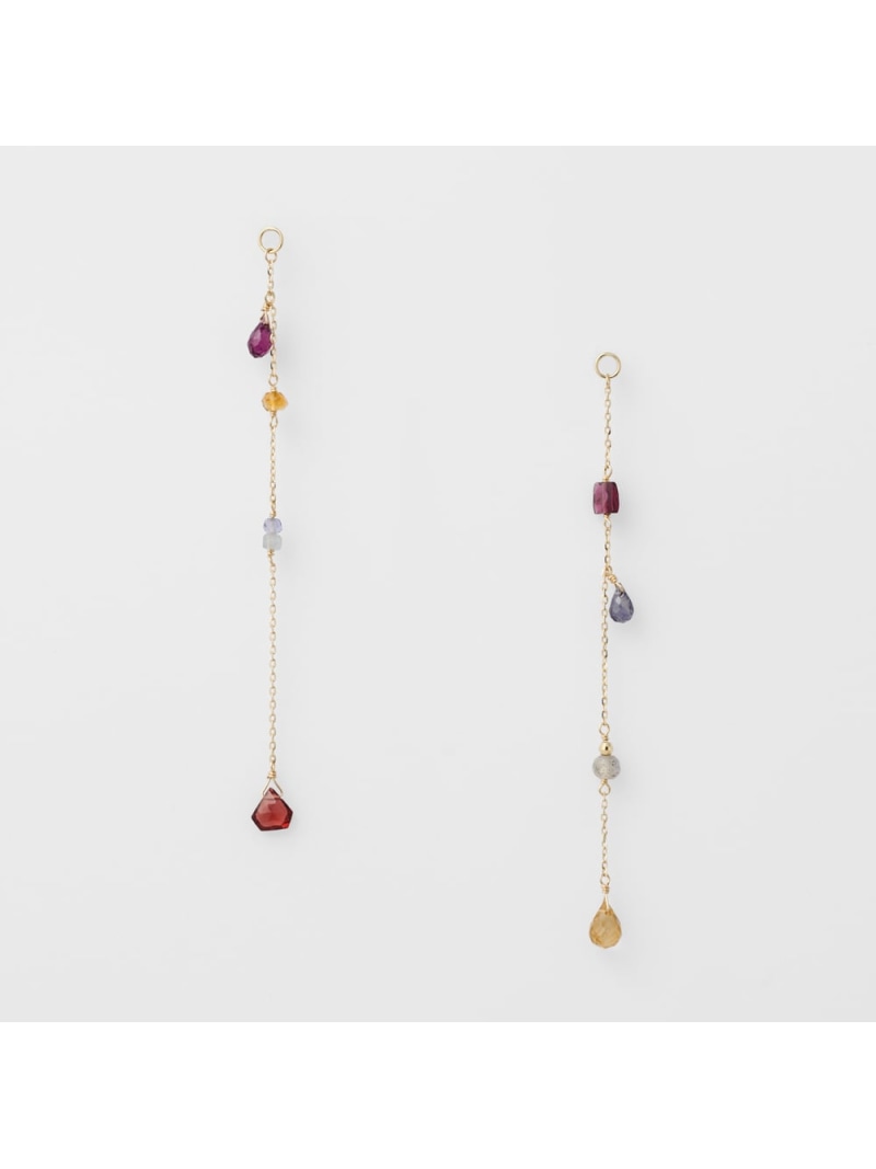 楽天市場】K10ルビーピアスチャーム agete アガット アクセサリー