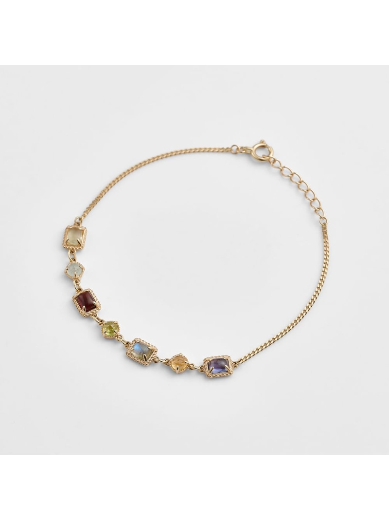 楽天市場】K10エメラルドブレスレット agete アガット アクセサリー