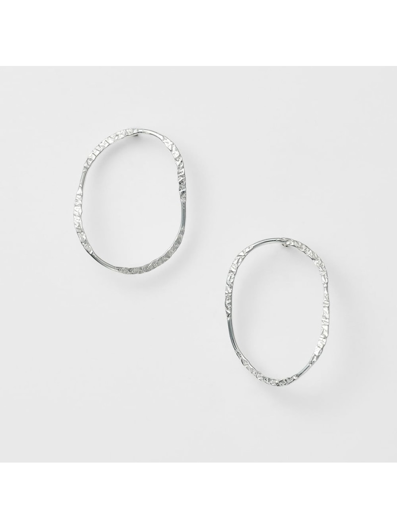 楽天市場】《WEB限定》シルバーフープピアス agete アガット