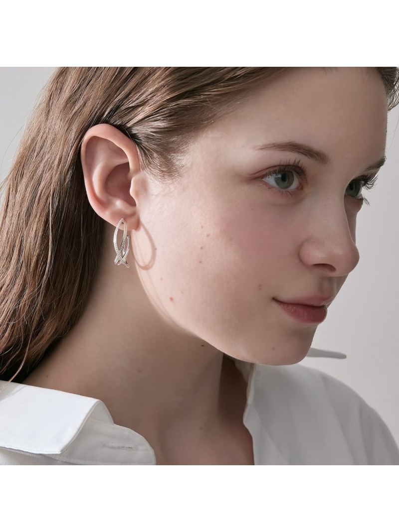 楽天市場】シルバー/K10ピアス NOJESS ノジェス アクセサリー・腕時計