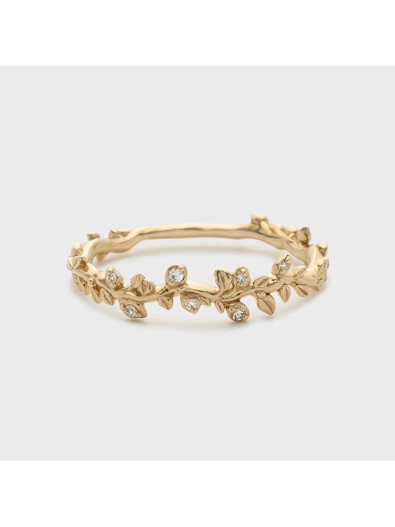 K10ダイヤモンドリング agete アガット アクセサリー・腕時計 リング・指輪 ホワイト【送料無料】[ Fashion]｜agete／NOJESS店