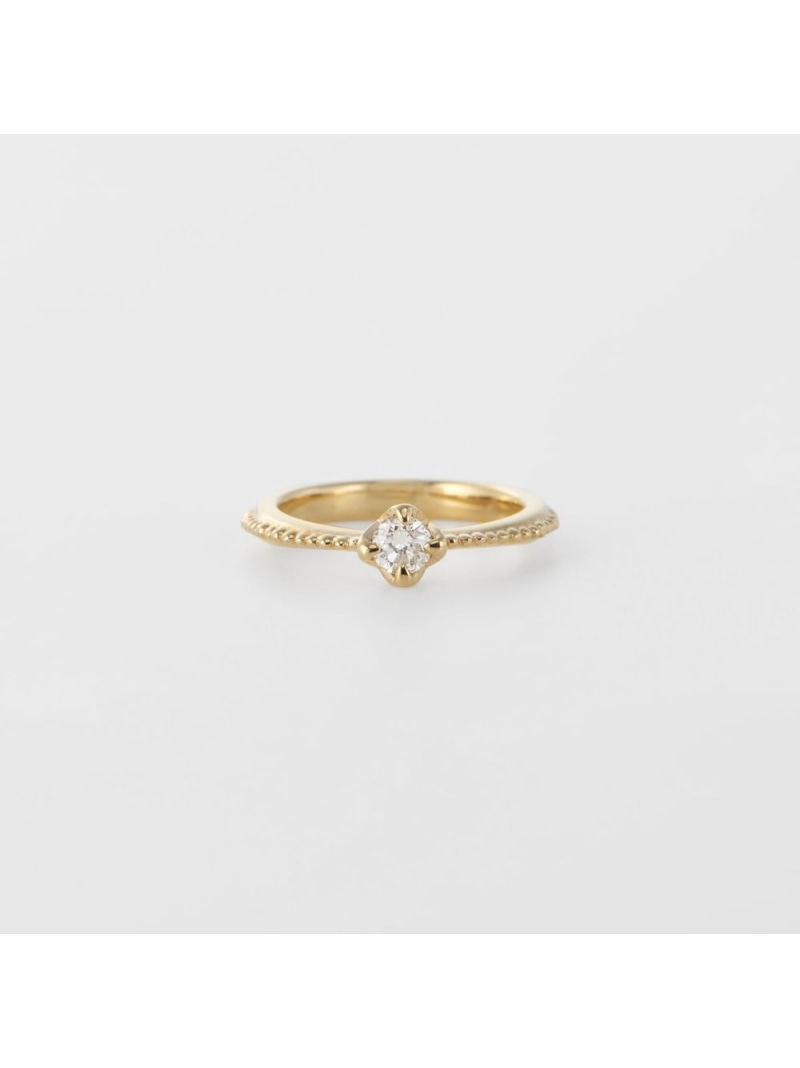 楽天市場】＜1月誕生石＞K10ガーネットベビーリング agete アガット