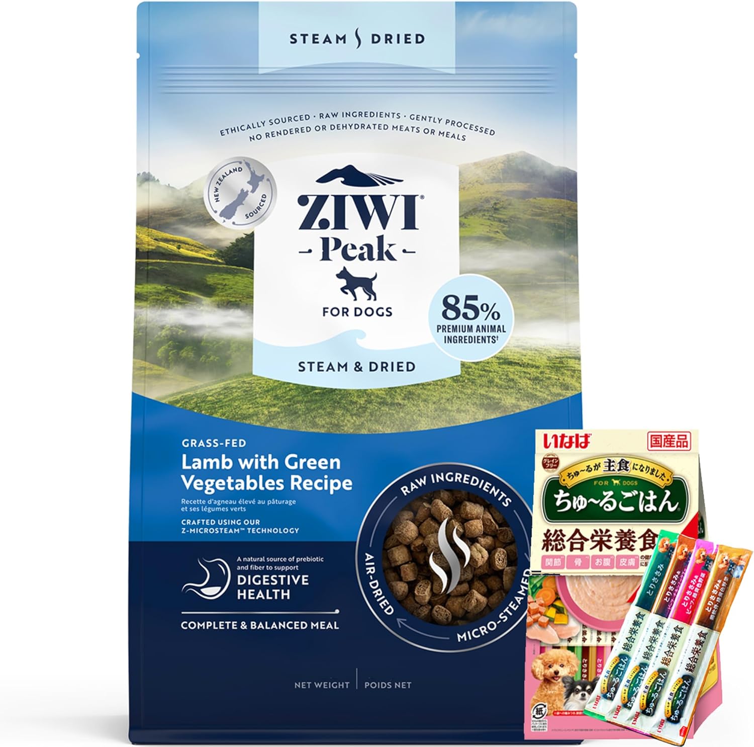 楽天市場】ziwi peakスチーム&ドライ【 ラム withグリーンベジタブル