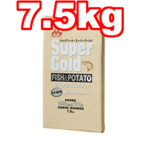 ○森乳サンワールド 百貨店ゴールド 魚族＆ジャガタラ芋 犬ころ・成犬用 7.5kg (ドッグフード/愛玩動物ボンネット/犬/犬ころ/犬ころ/幼犬/パピー)