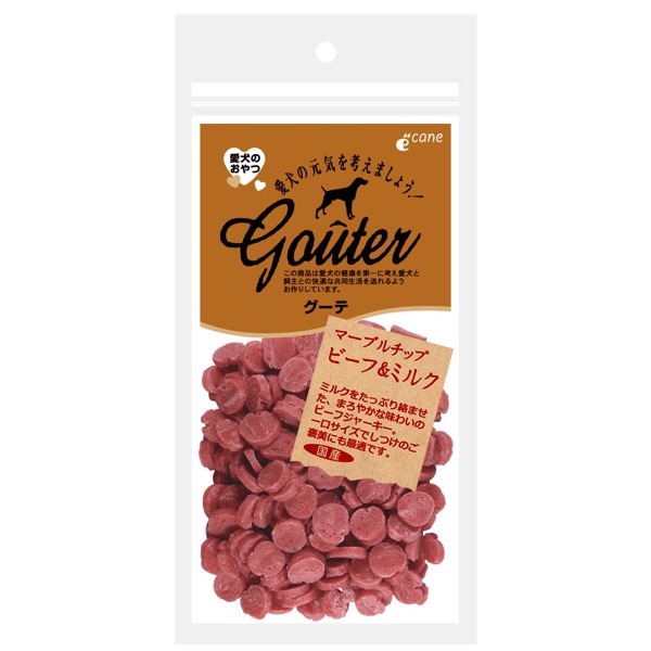 【楽天市場】 ジャンプ マーブルチップ ビーフ＆ミルク 80g(ドッグフード/ペットフード/犬/おやつ/国産)：にゃんともわんとも